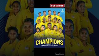 Tamilnadu u19 womens team won championship 2024 25 [upl. by Hsiwhem]