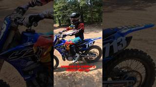 Berm Blasting a YZ250 💨 2stroke bikelife motocross motorcycle dirtbike yamaha [upl. by Selrhc71]