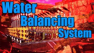 Satisfactory  Water Balancing System W Pipes [upl. by Ynnohj]