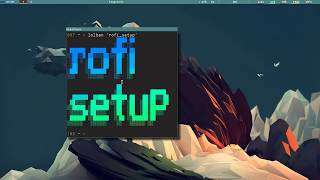 Lets Linux 016 rofi setup [upl. by Nawaj]