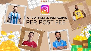 These athletes earn the most from Instagram posts [upl. by Rednaeel]