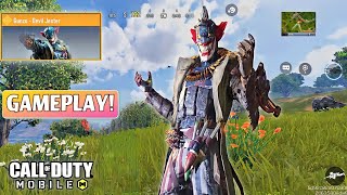 CODM LEGENDARY GUNZO  DEVIL JESTER GAMEPLAY IN BR WITH INTRO amp VOICE LINES  LEGENDARY GUNZO [upl. by Careaga]