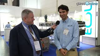 Glasstec 2024 Check out our interview in Dusseldorf with ECOL Sales Manager Alberto Gonzalez Merino [upl. by Cosette]