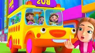 musicas infantis animadas  a roda do onibus  niki kids tv [upl. by Alano]