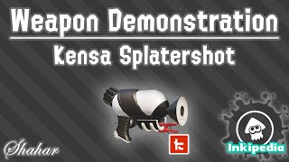 Splatoon 2  Weapon Demonstration Kensa Splattershot [upl. by Potter]