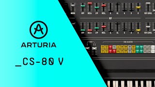 CS80 chillout Arturia V Collection series [upl. by Canning13]