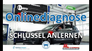 Onlinediagnose  Schlüssel anlernen [upl. by Hume]