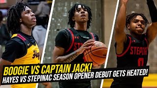 Ian Jackson vs Boogie Fland SEASON OPENER DEBUT GETS HEATED Cardinal Hayes vs Stepinac 🔥🤯 [upl. by Gaspar195]