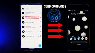 Send Commands on Android Wirelessly [upl. by Dloreg]