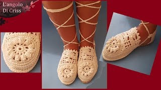 Tutorial espadrillas alluncinetto quotEsplanadequot  facili e deliziose [upl. by Skell]