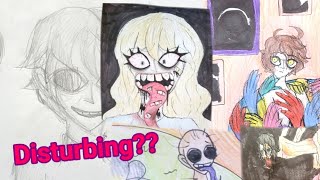 Attempting to Draw Disturbing Stuff [upl. by Eelyah]