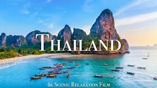 Thailand 4K  Scenic Relaxation Film With Calming Music [upl. by Lraep981]