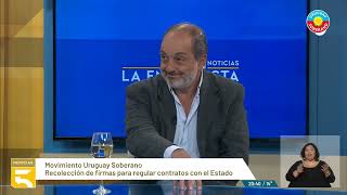 Entrevista al Dr Hoenir Sarthou  URUGUAY SOBERANO  Canal 5  La Entrevista [upl. by Ebneter]