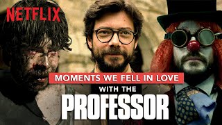 Money Heist Professor Moments We Fell In Love With Him  La Casa De Papel  Netflix India [upl. by Sibylle]