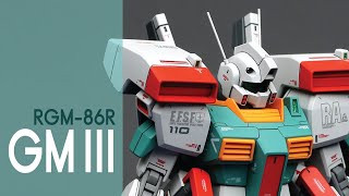 RGM86R GM III  HGUC GM3 제작하기 [upl. by Thackeray26]