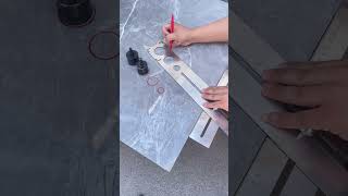 Bricklayer universal positioning opening ruler decoration [upl. by Lucienne]