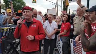 Outside Creedmoor in Queens practicing civil disobedience in solidarity with New York City residents [upl. by Dilahk]