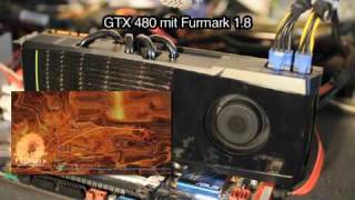 Lautstärke im Vergleich Geforce GTX 480 vs Radeon 5870 [upl. by Notsuoh]