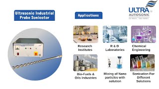 Probe Sonicator  100 Liters Sonication [upl. by Mahan]
