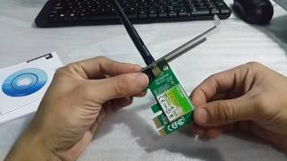 TPLINK TLWN781ND Wireless Card PCI Express Worth It Guys [upl. by Arodoeht]