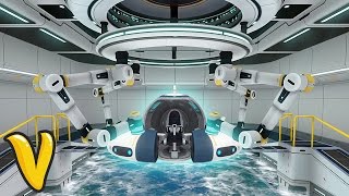 SUBNAUTICA SEAMOTH DOCKING STATION Subnautica 12 [upl. by Idnew]