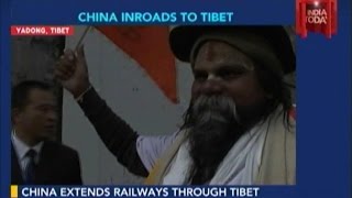 China Extends Railways Through Tibet All The Way To India Border [upl. by Comethuauc677]