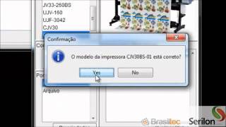 Mimaki CJV30  Adicionando impressora e instalando perfis [upl. by Meesan390]