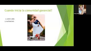 TALLER DE DIVISION Y PARTICION DE BIENES GANANCIALES [upl. by Anitsuga]