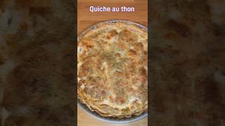 Quiche au thon easyrecipe cuisine food recipe quiche shortvideo shorts cooking [upl. by Vilma865]