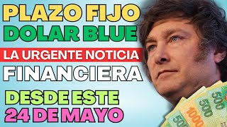 🛑 CHAU PLAZO FIJO UVA y DOLAR BLUE❗️Estas son las inversiones ganadoras en la era MILEI [upl. by Ponzo839]