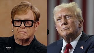 Elton John refuses to accept ‘free kick’ from Variety to ‘bash Donald Trump [upl. by Gunner]