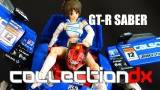 Transformers GT02 GTR Saber Takara Tomy robot figure review  CollectionDX [upl. by Lokkin]