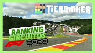 Clasificando los circuitos del F1 2020 🗺 [upl. by Droffilc]