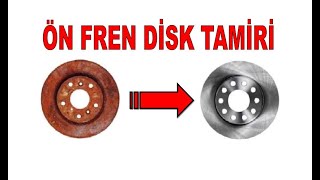 Otomobil ön fren disk tamiri Dacia logan MCV [upl. by Anirtap]