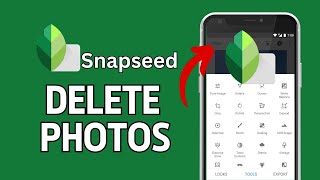 How to Delete Photos From Snapseed 2024 [upl. by Arnoldo]