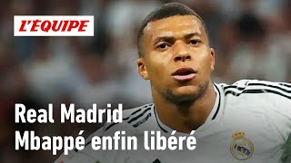 Real Madrid  Mbappé débloque son compteur pour offrir un succès contre le Betis Séville [upl. by Llewkcor916]