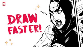 TRY THIS to Draw Comics FASTER [upl. by Frederique]