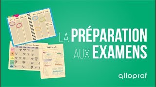 La préparation aux examens  Trucs et conseils  Alloprof [upl. by Romeo]