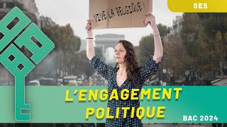 Lengagement politique  SES Terminale Bac 2025 [upl. by Nahk]