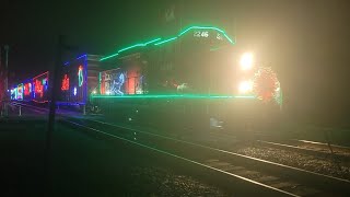 CPKC Holiday Train at Bensenville IL [upl. by Eerbua]