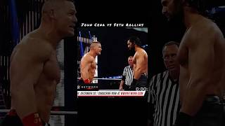 PART1  John Cena vs Seth Rollins Tables Match WWE TLC 2014 wwe raw smackdown shorts reels [upl. by Eimarrej]