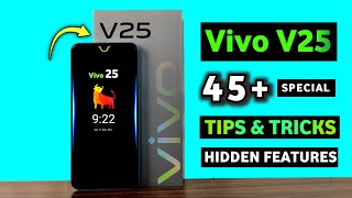 Vivo V25 Tips amp Tricks  Vivo V25 5G Hidden Features 45 Tips amp Tricks in Hindi [upl. by Gamal]