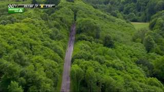 The peloton is stretching with 20 km to go  Stage 3  Critérium du Dauphiné 2017 [upl. by Tower437]