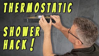 How To Check The Temperature In Your Thermostatic Shower  Top Trade Tips [upl. by Ahsemal]