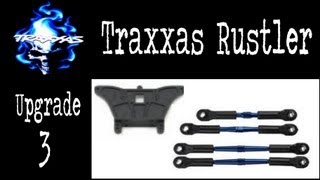 Daemon  Traxxas Rustler  Level 3 Upgrade  Shock Tower amp Links [upl. by Cowden]