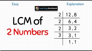 LCM of two numbers । How to find lcm of 2 numbers [upl. by Macegan453]