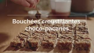 Geneviève OGleman x IGA  Bouchées croustillantes chocopacanes [upl. by Fredette]