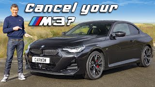 BMW M240i review with 060mph 14 mile drift and brake test [upl. by Rothstein]