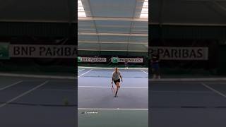 Huge point from Scott Ekindi vs Romain Clerc 🔥👏😱 tennis [upl. by Caritta]