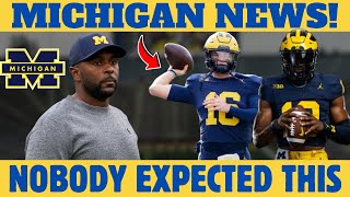 NOBODY EXPECTED THIS TO HAPPEN MICHIGAN WOLVERINES NEWS [upl. by Wolbrom]